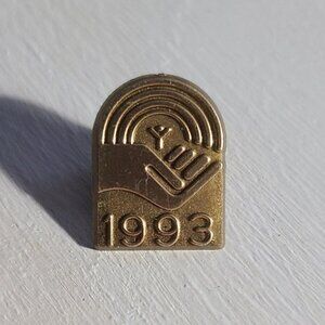 United Way Vintage 1993 Supporter Lapel Pin